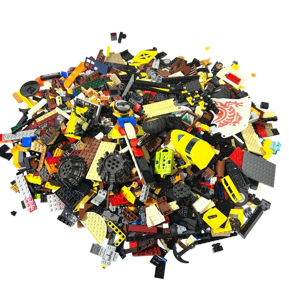 LEGO 6 lbs Bulk Lot Random Parts Pieces Building Blocks Clean Nice